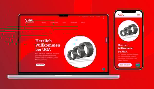 UGA Plattform statt Website