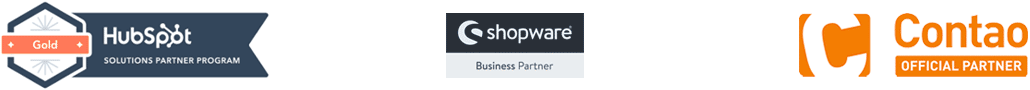 Hubspot-Partner, Shopware-Partner, Contao-Partner