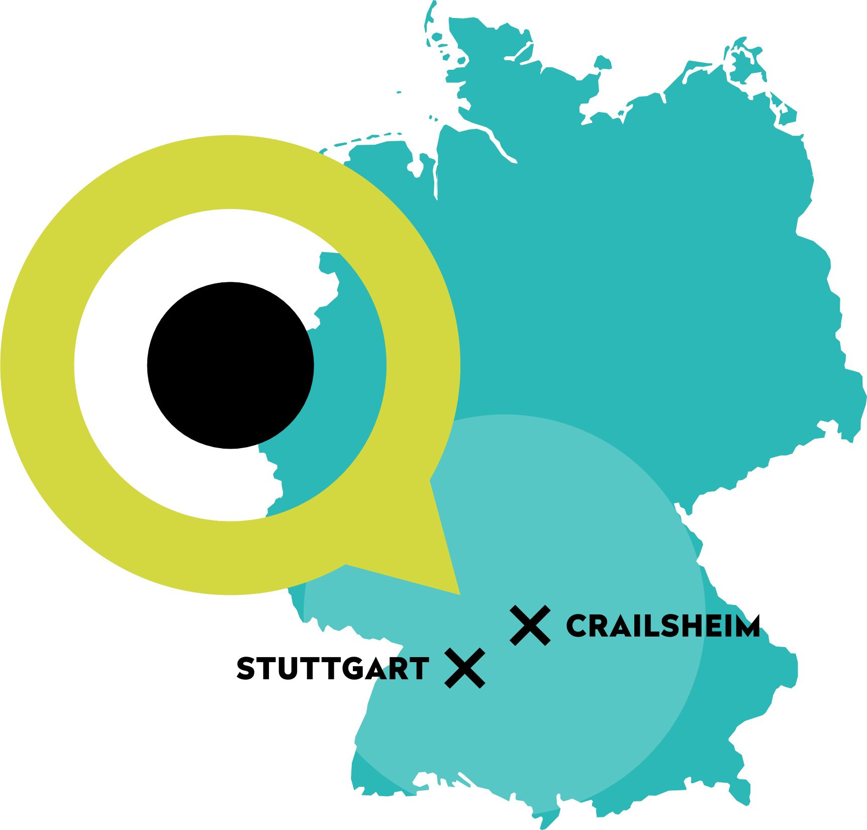 querformat Standorte Crailsheim und Stuttgart